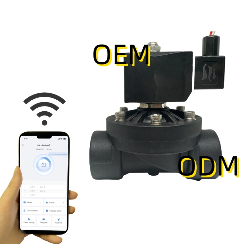 Injap Solenoid Kawalan Tekanan Aplikasi Plastik